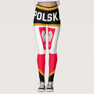 Leggings Bandera de Polonia