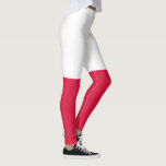 Leggings Bandera de Polonia<br><div class="desc">Bandera patriótica de Polonia.</div>