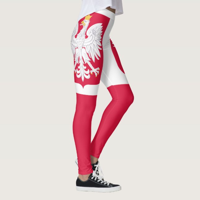 Leggings Bandera de Polonia (Derecha)