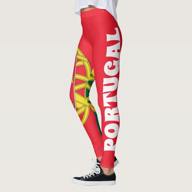 Leggings Bandera de Portugal (Izquierda)
