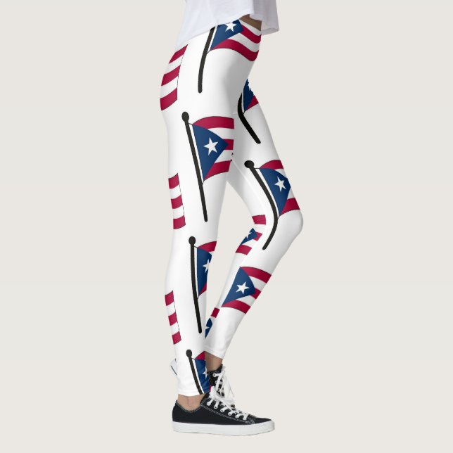 Leggings Bandera de Puerto Rico (Derecha)