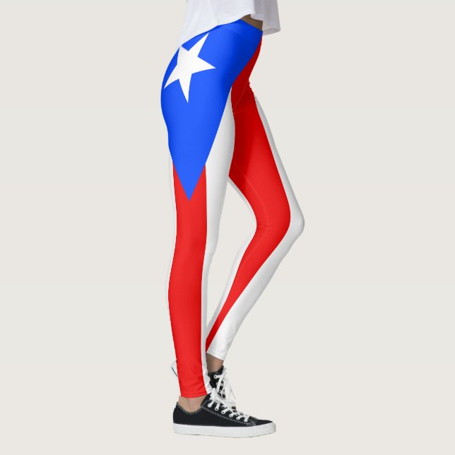 Leggings Bandera de Puerto Rico (Derecha)