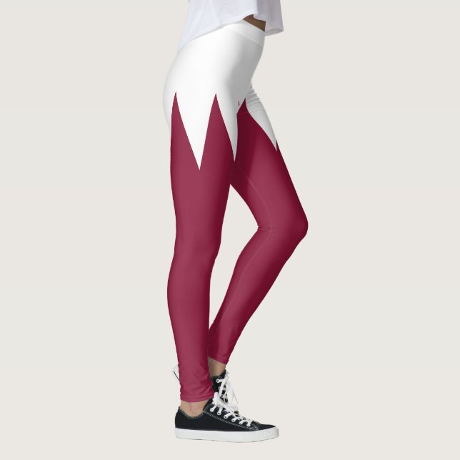 Leggings Bandera de Qatar (Derecha)