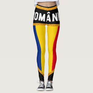 Leggings Bandera de Rumania