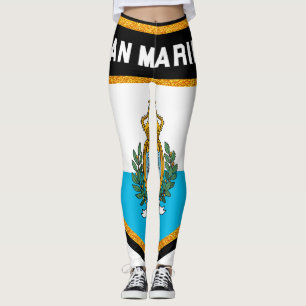 Leggings Bandera de San Marino
