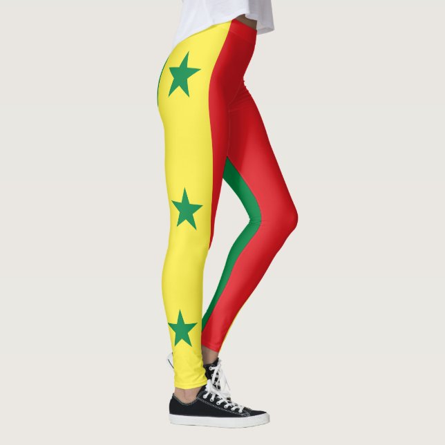 Leggings Bandera de Senegal (Derecha)
