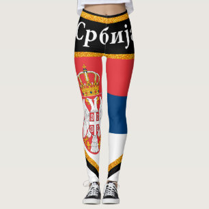 Leggings Bandera de Serbia