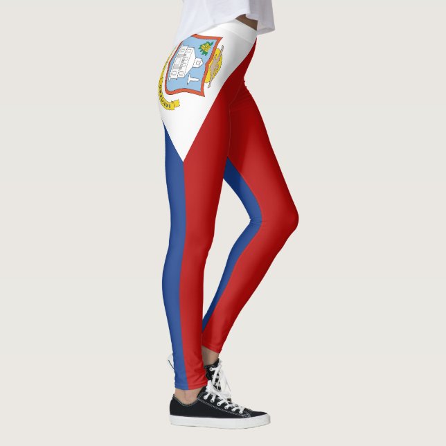 Leggings Bandera de Sint Maarten (Derecha)