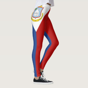 Leggings Bandera de Sint Maarten