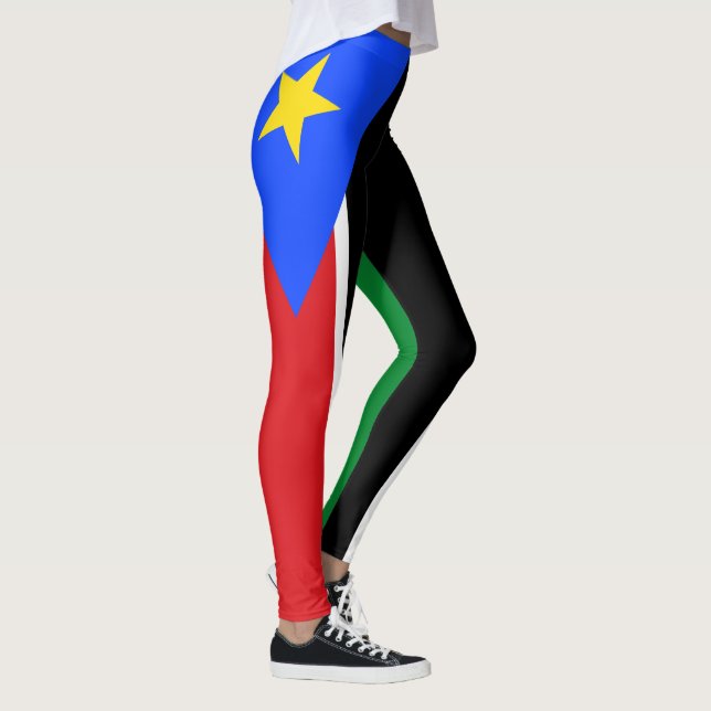 Leggings Bandera de Sudán del Sur (Derecha)