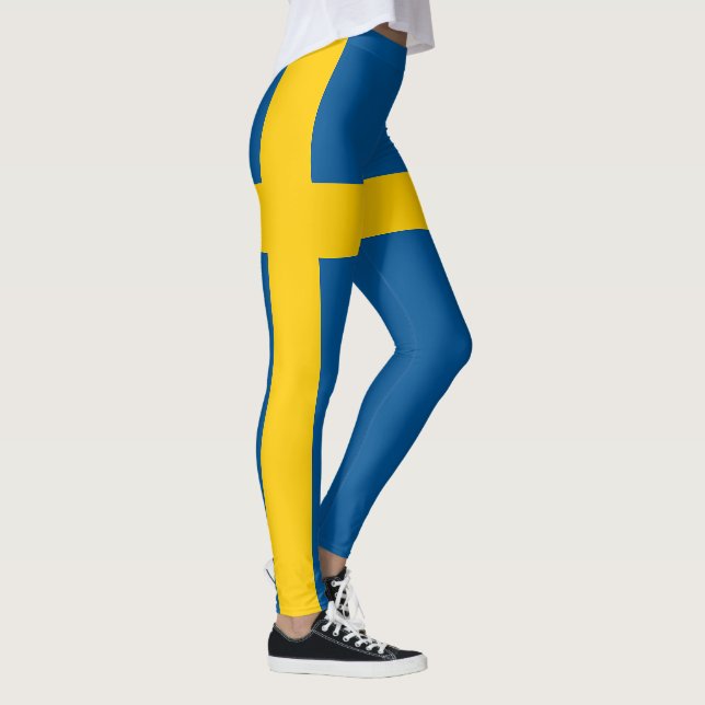 Leggings Bandera de Suecia (Derecha)