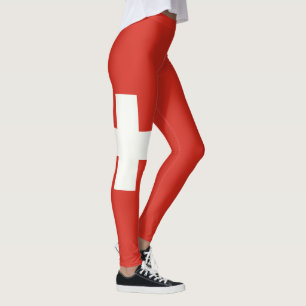 Leggings Bandera de SUIZA