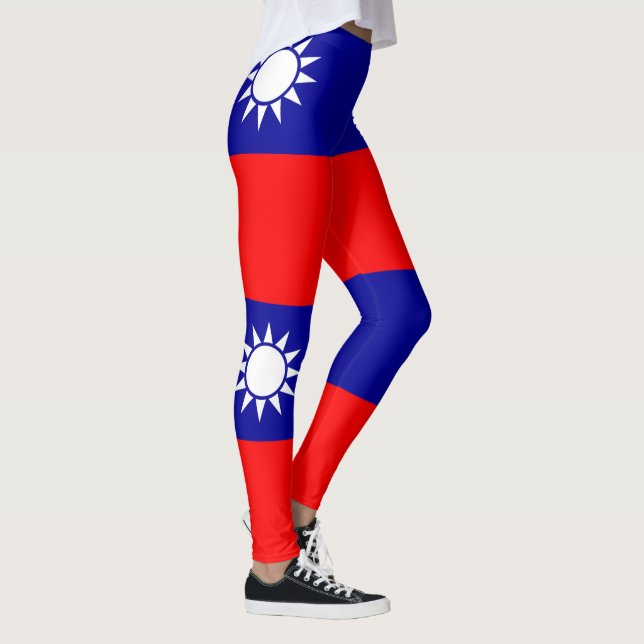 Leggings Bandera de Taiwán (Derecha)