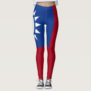 Leggings Bandera de Taiwán la República de China