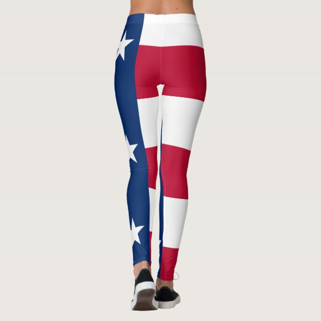 Leggings Bandera de Texas (Reverso)