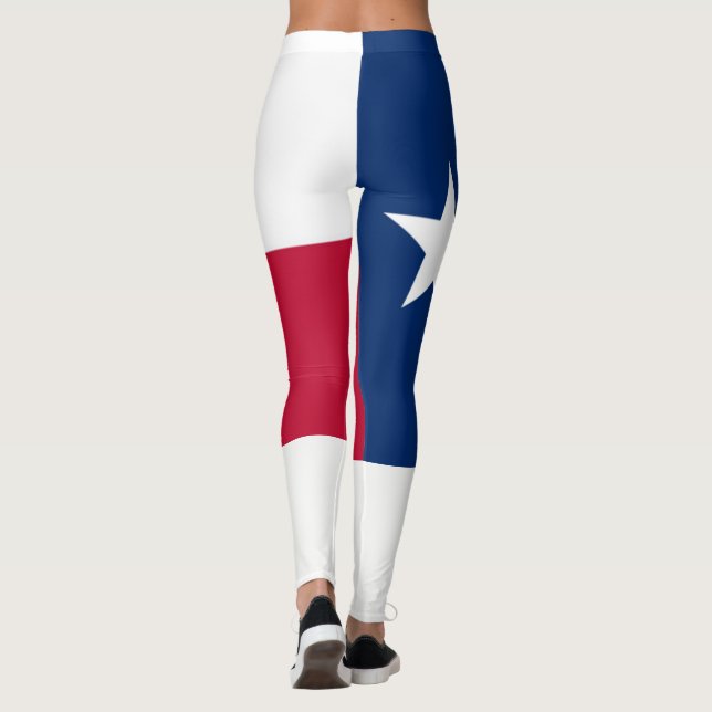 Leggings Bandera de Texas (Reverso)