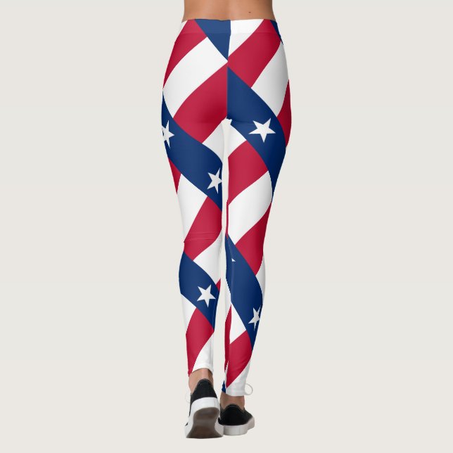 Leggings Bandera de Texas (Reverso)