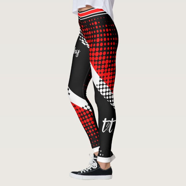 Leggings Bandera de Trinidad y Tobago (Izquierda)