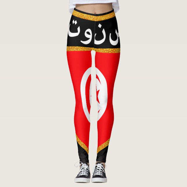 Leggings Bandera de Túnez (Anverso)