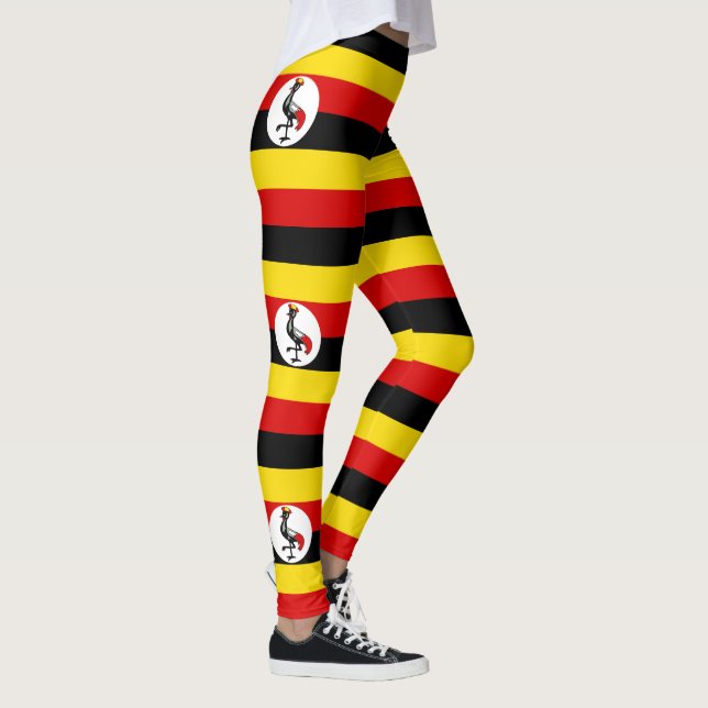 Leggings Bandera de Uganda (Derecha)