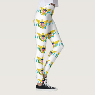 Leggings Bandera de United States Virgin Islands