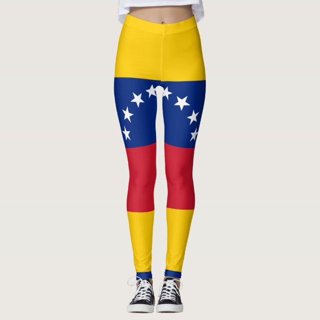 Leggings Bandera de Venezuela (Anverso)