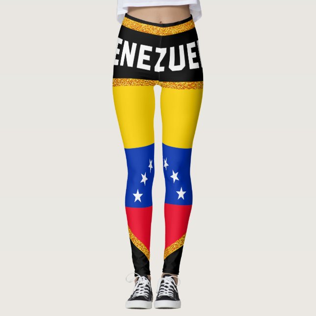 Leggings Bandera de Venezuela (Anverso)
