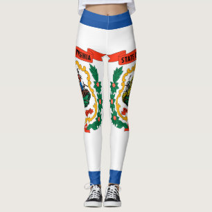 Leggings Bandera de Virginia Occidental