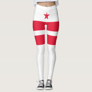 Leggings Bandera de Washington D.C. (Distrito de Columbia)