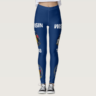 Leggings Bandera de Wisconsin