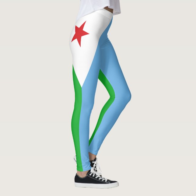 Leggings Bandera de Yibuti (Derecha)