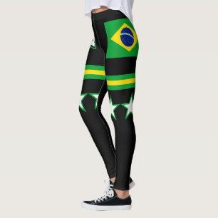 Leggings Bandera del Brasil