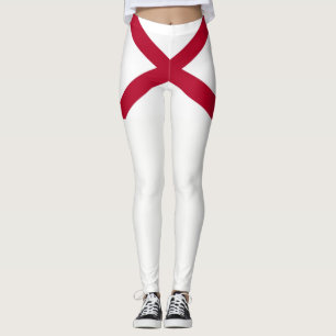 Leggings bandera del estado de Alabama