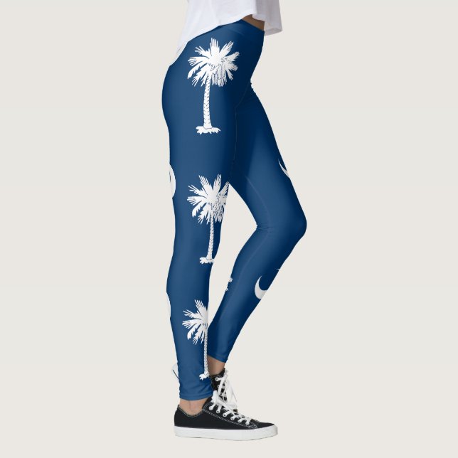 Leggings Bandera del Estado de Carolina del Sur (Derecha)