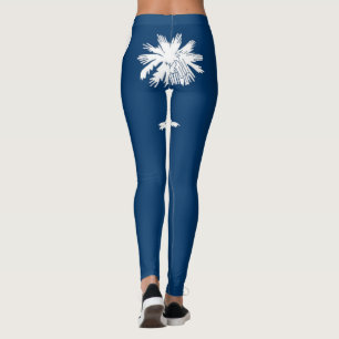 Leggings Bandera del estado de Carolina del Sur