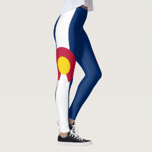 Leggings Bandera del estado de Colorado