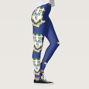 Leggings Bandera del estado de Connecticut