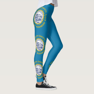 Leggings Bandera del Estado de Dakota del Sur
