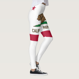 Leggings Bandera del Estado de la República de California