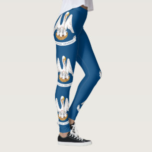 Leggings Bandera del estado de Luisiana