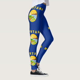 Leggings Bandera del estado de Montana