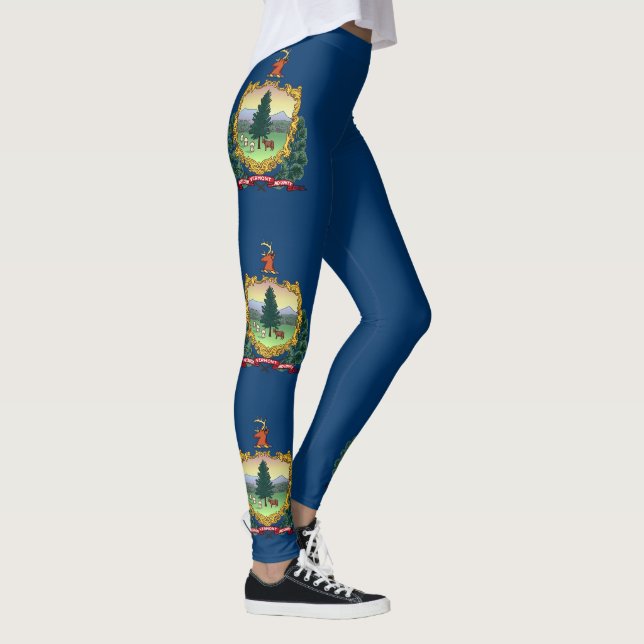 Leggings Bandera del Estado de Vermont (Derecha)