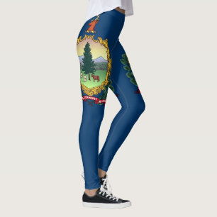 Leggings Bandera del Estado de Vermont