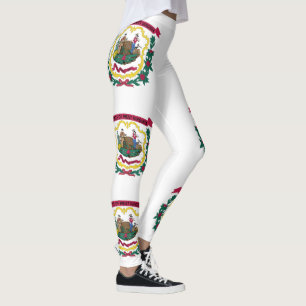 Leggings Bandera del Estado de Virginia Occidental