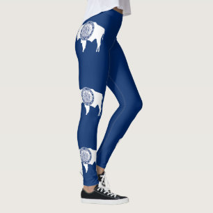 Leggings Bandera del estado de Wyoming
