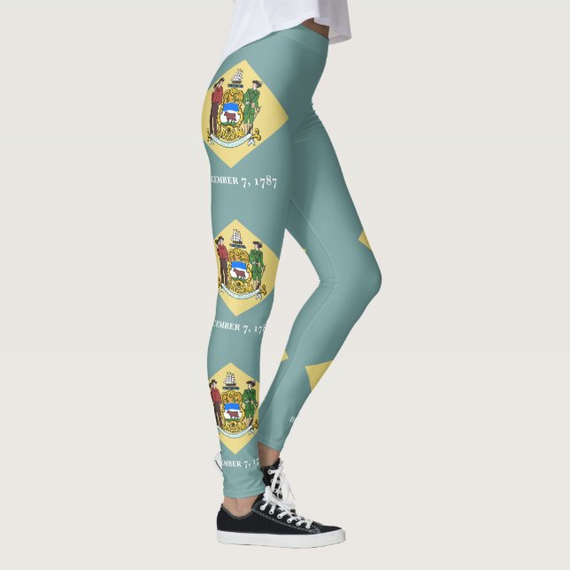 Leggings Bandera del estado Delaware (Derecha)
