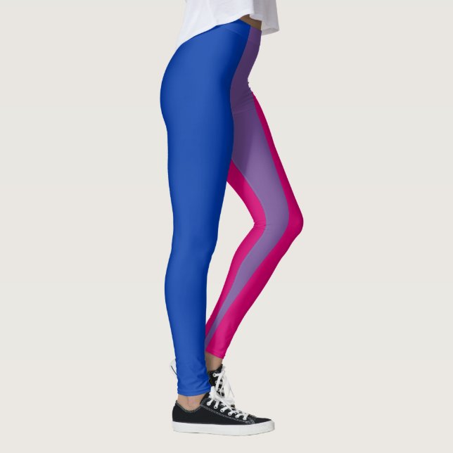 Leggings Bandera del Orgullo Bisexual (Derecha)