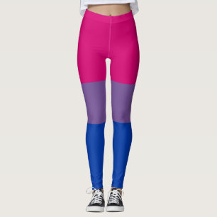 Leggings Bandera del Orgullo Bisexual