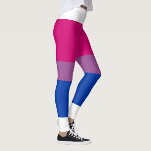 Leggings Bandera del Orgullo Bisexual