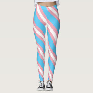 Leggings Bandera del orgullo del transexual - arco iris de